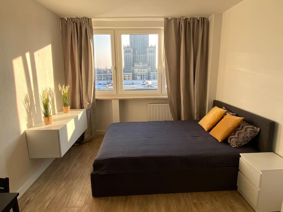 New Apartment With Magnificent View Warschau Exterior foto